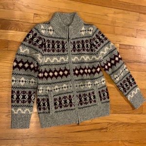 XS Wool Cardigan from LL Bean